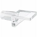 Keen 0.25 in. Plastic Shelf Support Pegs, Clear, 8PK KE3857498